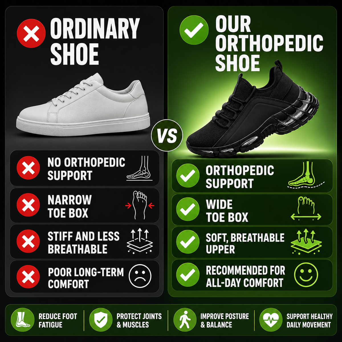 🔥Last Sale🔥Men's Lightweight Breathable Low-Top Running Shoes